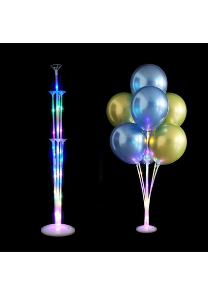 LED Işıklı Balon Standı - 70 Cm, Parti ve Etkinlikler Için Dekoratif Balon Standı fiyatları