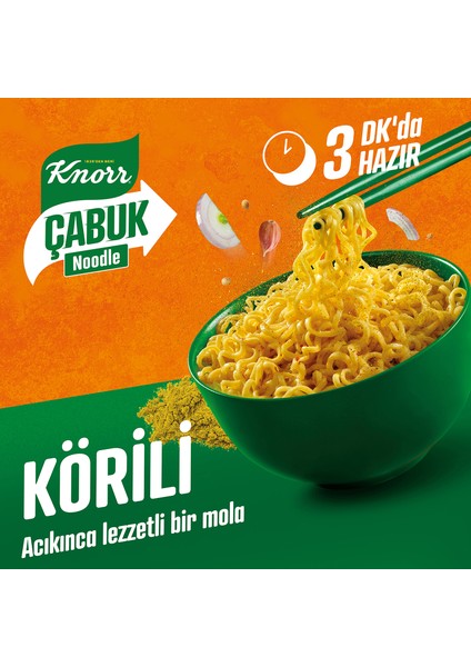 Körili Çabuk Noodle 66 gr x 12 Adet