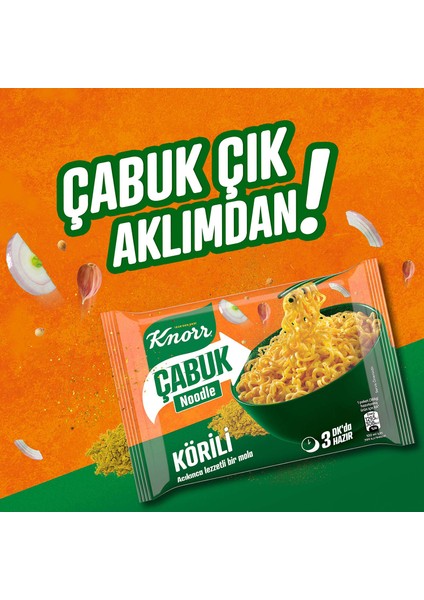 Körili Çabuk Noodle 66 gr x 12 Adet