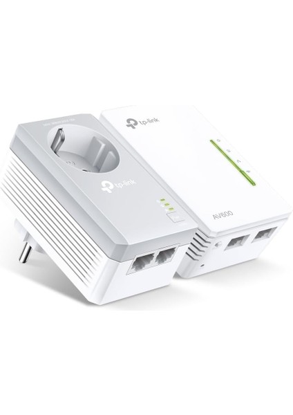 Mg Store TL-WPA4226KIT, AV600 N300 Mbps Wi-Fi Powerline Adaptör Kiti