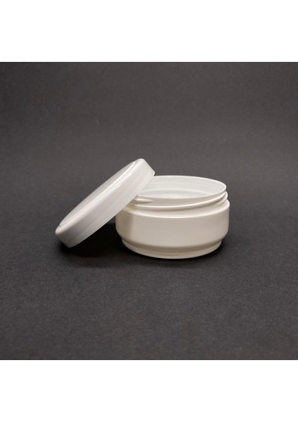 50 ml Boş Beyaz Krem Kutusu , Beyaz Plastik Krem Kavanozu x 6 Adet
