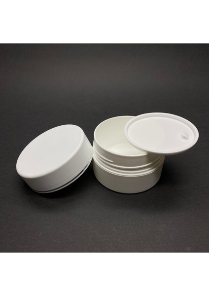 100 ml Plastik Krem Kutusu , 100 cc Beyaz Renkli Kapaklı Krem Kavanozu x 3 Adet fiyatları