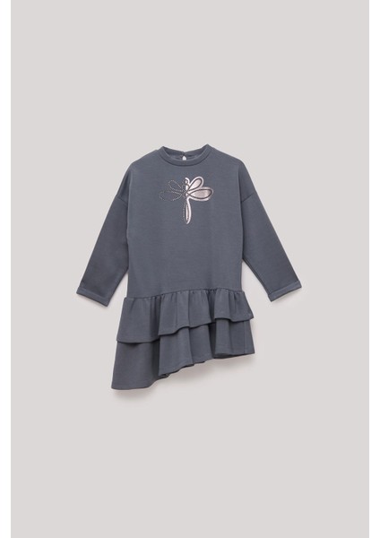 Bg Store Kız Çocuk Gri Elbise indirimleri