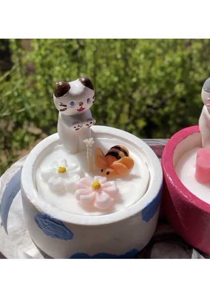 4'lü, Dörtlü Mini Minyatür Çiçek Silikon Kalıp K-1309, Kokulu Taş Sabun Alçı Mum Kalıbı indirimleri