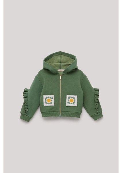 Bg Store Kız Bebek Yeşil Eşofman Üstü