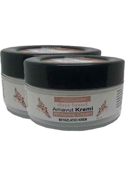 Arnavut Kremi 2li Adet Whitens Cream Aklık Kremi YCML2-2:0381 50 ml