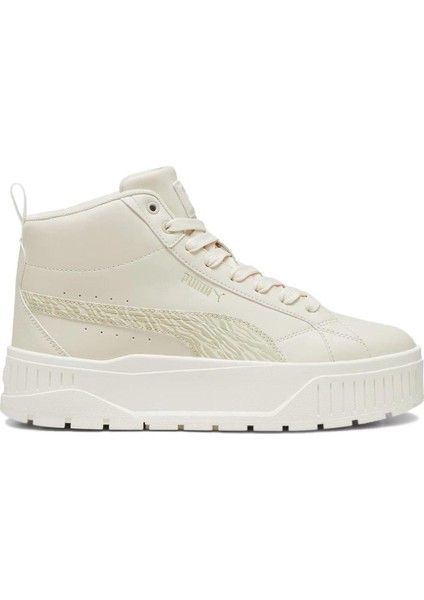 397460 Karmen Iı Mid Animal Fever Spor Ayakkabı Krem