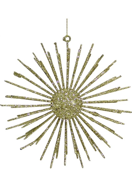 Yılbaşı Süsü Simli Güneş Model Altın fiyatları