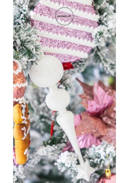 Yılbaşı Süsü Lolipop Pembe 31 cm modelleri