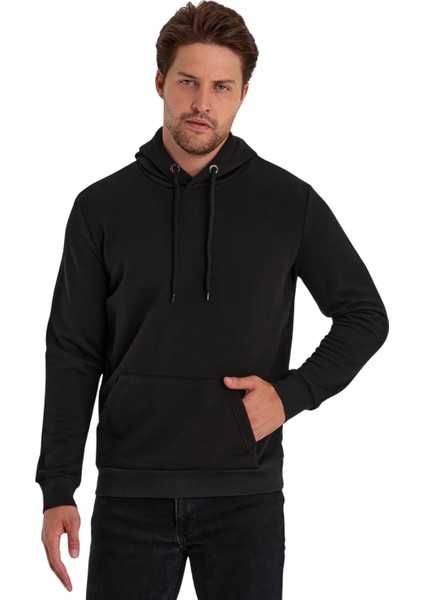 Erkek Kapşonlu Kanguru Cepli Sweat modelleri