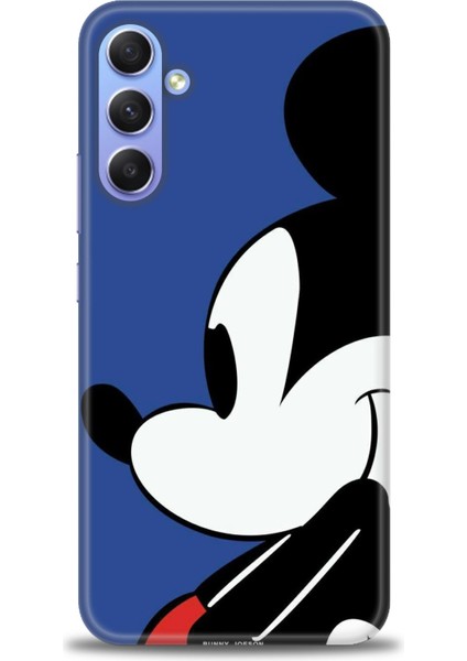 Samsung Galaxy S23 Fe Kılıf Hd Baskılı - Micky Mouse + 9h Nano Ekran Koruyucu