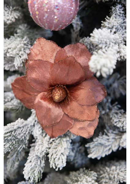 Yapay Kadife Ponsetya Pike Pembe 27 Cm fiyatları