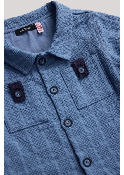 Bg Store Erkek Bebek Mavi Gömlek modelleri