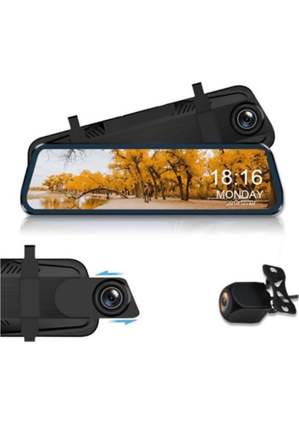 Vrpro 10 Inç Dikiz Ayna Kamera
