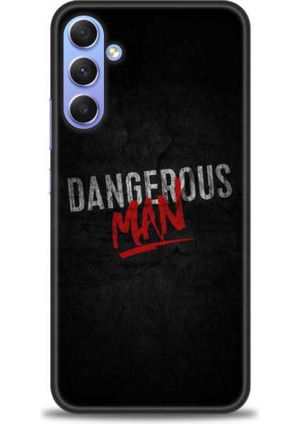 Samsung Galaxy S24 Kılıf Hd Baskılı - Dangerous Man + 9h Nano Ekran Koruyucu