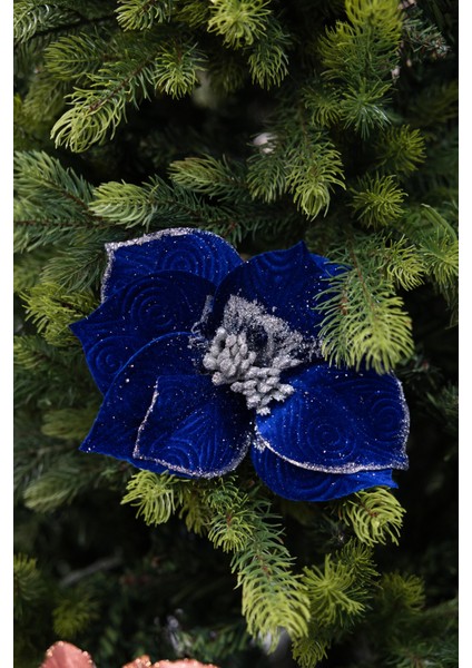 Yapay Kadif Ponsetya Pike Lacivert 37 cm fırsatları