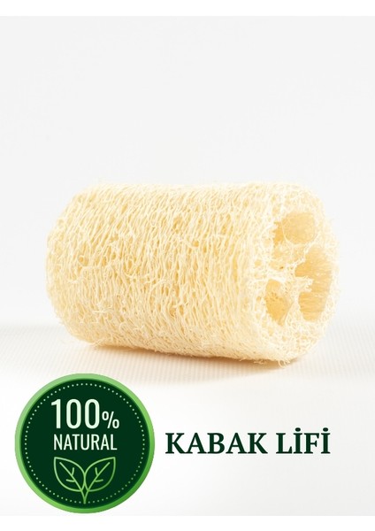 Doğal Kabak Lifi - Banyo veya Mutfak Lifi - 12 cm