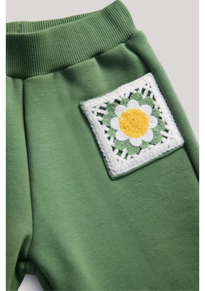 Bg Store Kız Bebek Yeşil Eşofman Altı