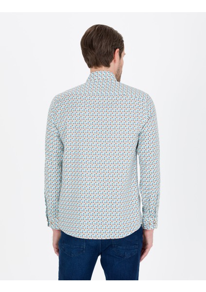 Erkek Aqua Slim Fit Uzun Kollu Gömlek 50264910-VR007