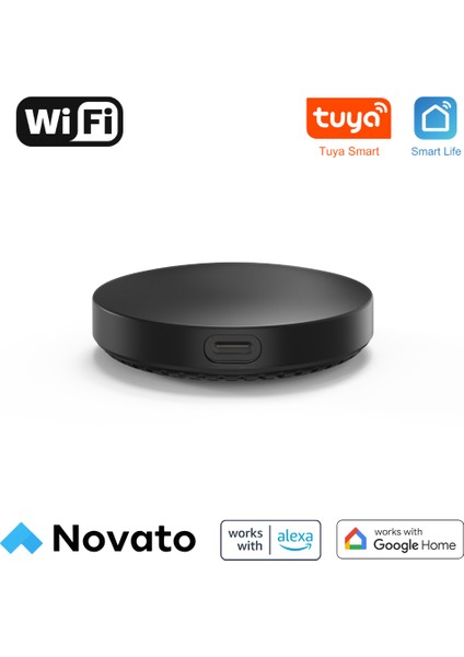 Sıcaklık ve Nem Sensörlü Wifi Akıllı Ir Kumanda ( Tuya - Smart Life Uyumlu )