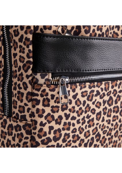 Earthy Leopard 13-14 Inch Sırt Laptop / Macbook Çantası