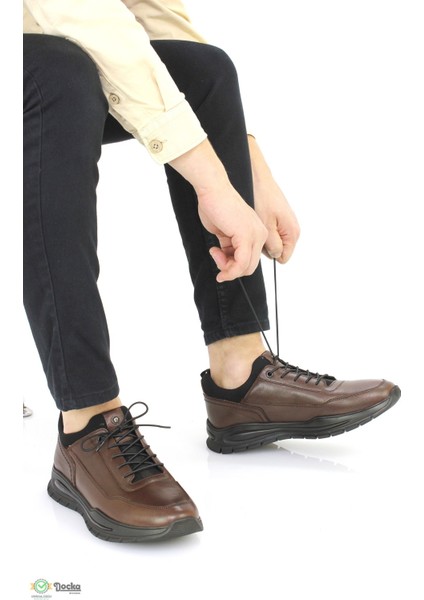 Erkek Deri Spor Tarz Günlük Ayakkabı P24/CS10218