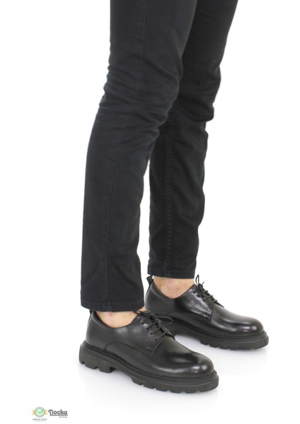 Erkek Deri Düz Eva Taban Kalsik Ayakkabı ER24/A813 modelleri