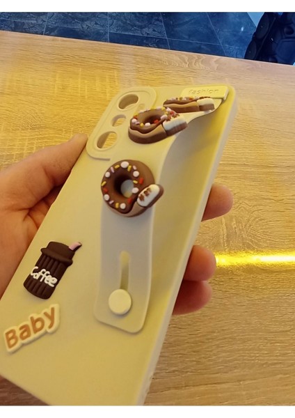 Vivo Y22 Uyumlu Bobby Kapak El Tutmalı Kamera Korumalı Kılıf