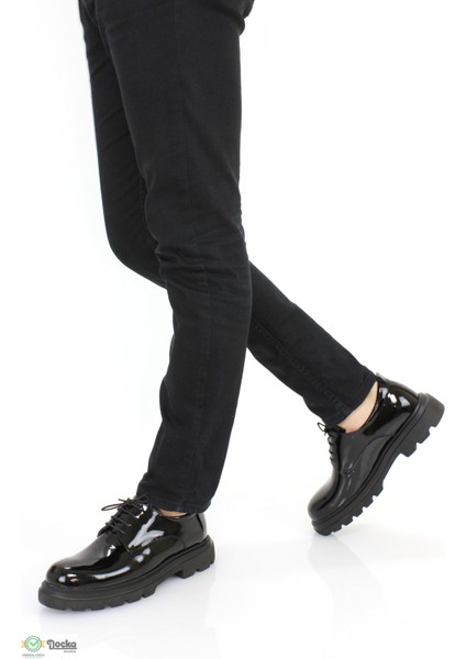 Erkek Deri Düz Eva Taban Kalsik Ayakkabı ER24/A816