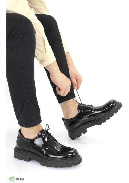 Erkek Deri Düz Eva Taban Kalsik Ayakkabı ER24/A816 modelleri