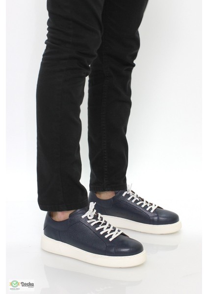 Erkek Deri Günlük Kalın Taban Spor Tarz Ayakkabı ER24/CS/119 indirimleri