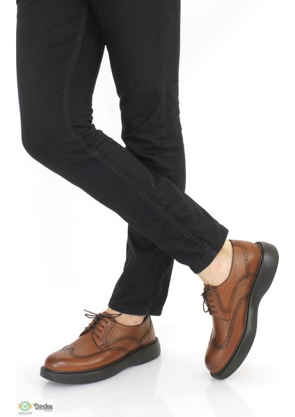 Erkek Deri Düz Eva Taban Kalsik Ayakkabı ER24/V183 fiyatları