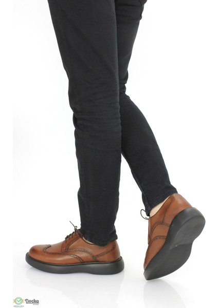 Erkek Deri Düz Eva Taban Kalsik Ayakkabı ER24/V183 fırsatları