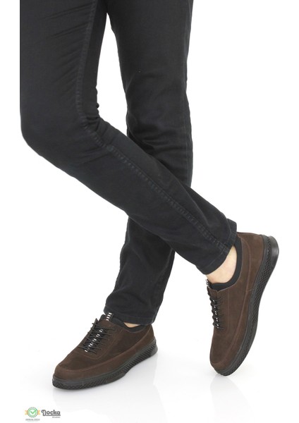 Erkek Hakiki Deri Spor Ortopedik Günlük Ayakkabı ER24/A722