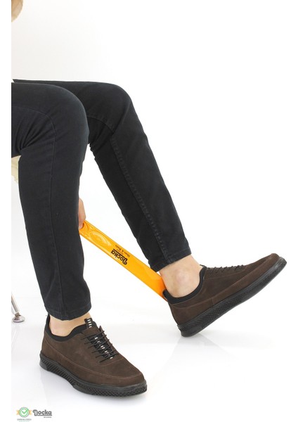 Erkek Hakiki Deri Spor Ortopedik Günlük Ayakkabı ER24/A722 fiyatları