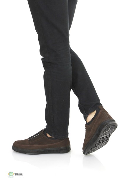 Erkek Hakiki Deri Spor Ortopedik Günlük Ayakkabı ER24/A722 fırsatları