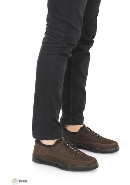 Erkek Hakiki Deri Spor Ortopedik Günlük Ayakkabı ER24/A722 indirimleri