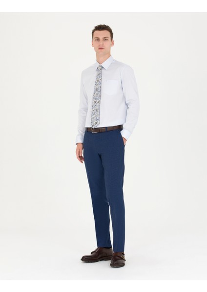 Erkek Açık Mavi Regular Fit Uzun Kollu Basic Gömlek 50277146-VR003