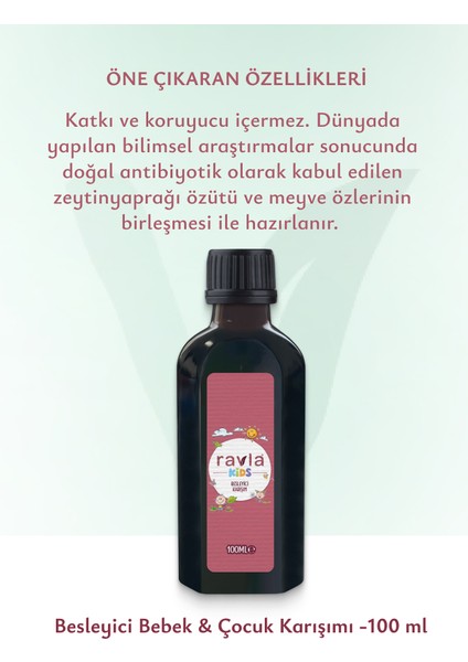 Kids Besleyici Karışım ( Ağır Metal Analizli) - 100ml