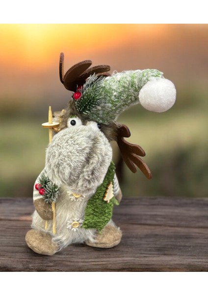 Yılbaşı Oyuncak Geyik Yılbaşı Noel Süsü Geyik Oyuncağı