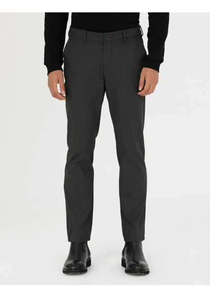 Erkek Haki Slim Fit Kanvas Pantolon 50278440-VR027 fiyatları