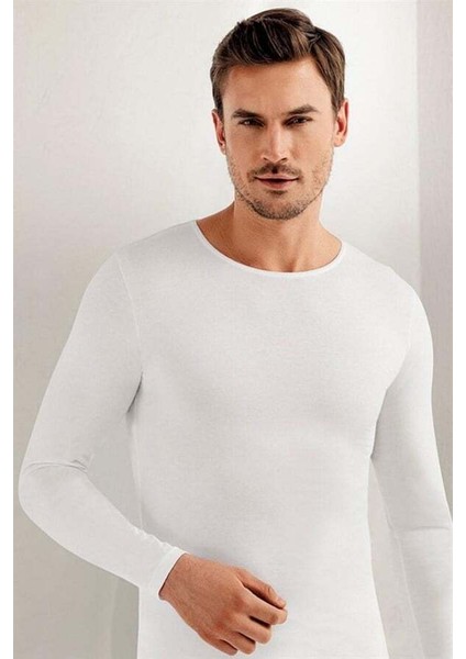 Şahinler Erkek Likralı Uzun Kol O Yaka E070