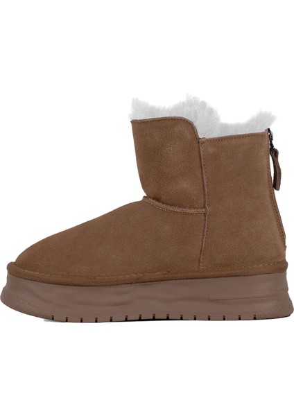 24K156-2 Kadın Düz Bot Camel modelleri