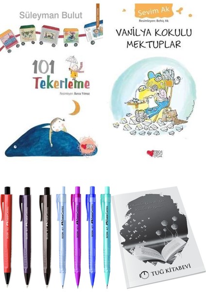 Vanilya Kokulu Mektuplar ve 101 Tekerleme 2'li Set + Hediyeli