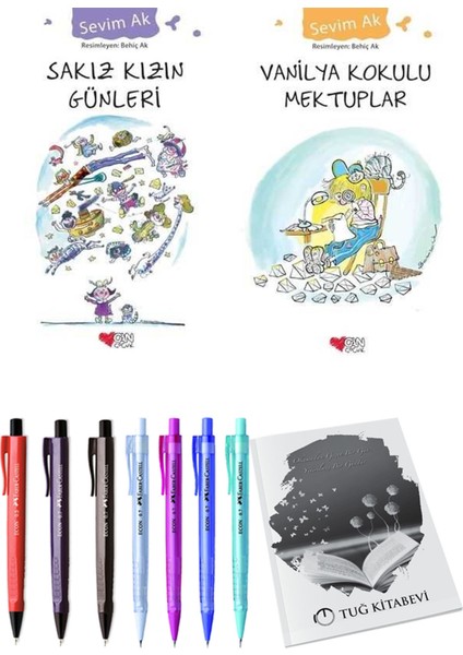 Vanilya Kokulu Mektuplar ve Sakız Kızın Günleri 2'li Set + Hediyeli