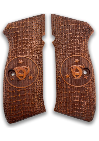 Kabzası - Cz 75, Canik 55, S120, L120 ile Uyumlu - Tütün Renk - CZ75TN023