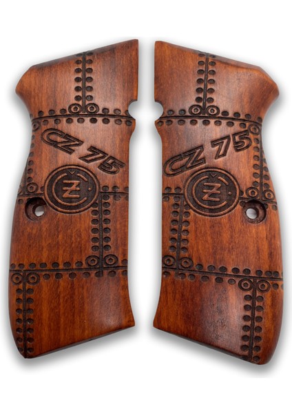 Kabzası - Cz 75, Canik 55, S120, L120 ile Uyumlu - Meşe Renk - CZ75MS014