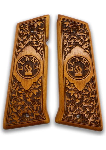 Kabzası - Llama 9mm, Llama Ix (Llama 1911) ile Uyumlu - Sarı Renk - LLM45SR003