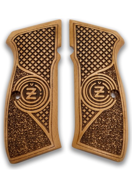 Kabzası - Cz 75, Canik 55, S120, L120 ile Uyumlu - Sadece Vernik Uygulanmış - CZ75SV021