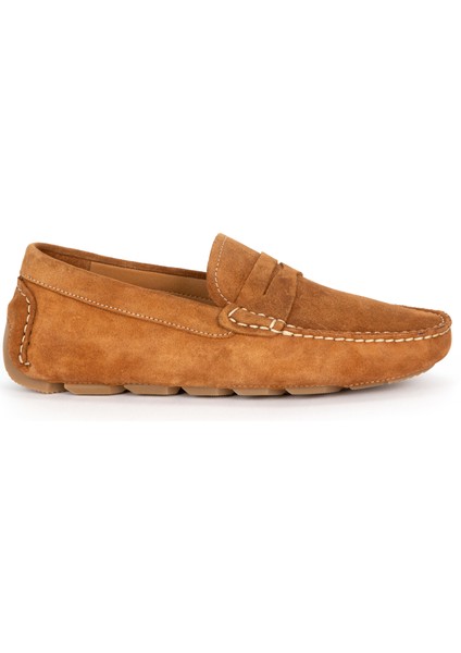 Erkek Taba %100 Deri Loafer Ayakkabı 50267874-VR099 modelleri